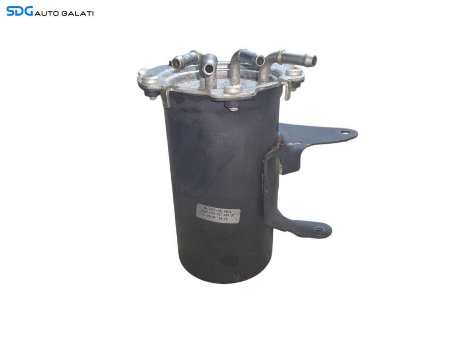 Carcasa Filtru Combustibil Motorina cu Flansa Etansare Volkswagen Golf 6 Plus 2.0 TDI CFHC CFHB CLCA 2008 - 2014 Cod 1K0127400L 1K0127399BT [N2404]