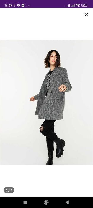 Пальто демисезонное