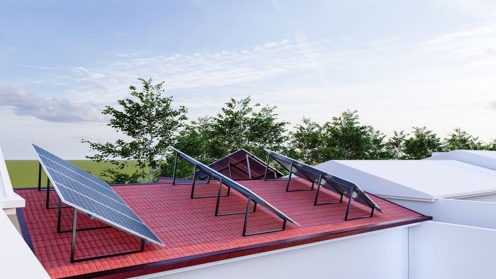 Quyosh panel podklyuch ustanovka Установка солнечниых панелей