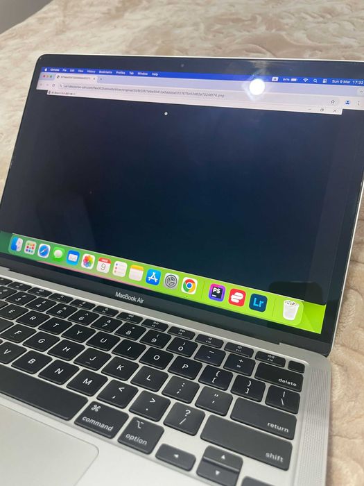 Лаптоп Apple MacBook Air M1 (2020) 8GB/256GB Silver 13,3''