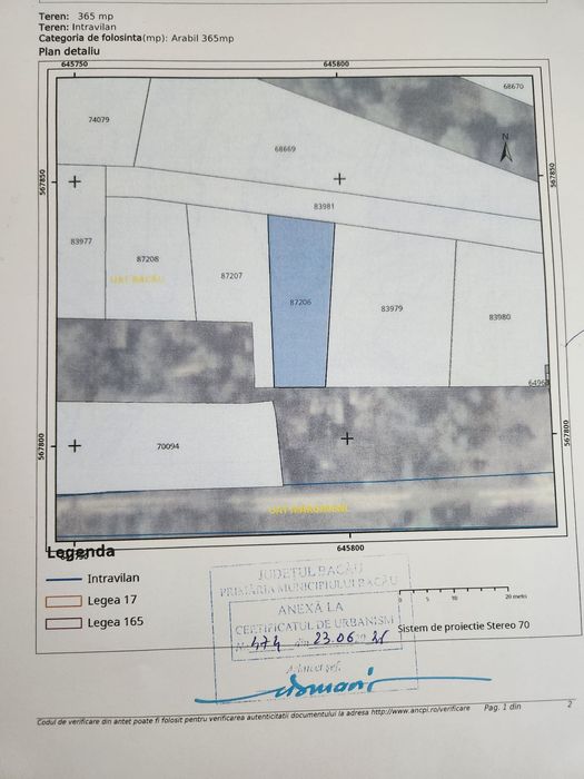 Teren de vânzare cartier Gheraiesti