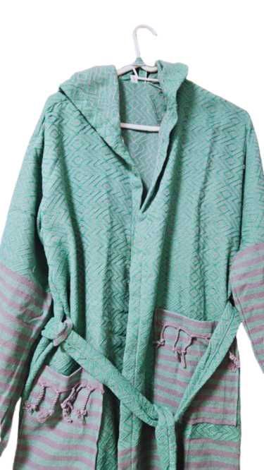 Halat de baie, plaja si SPA-bumbac/usor si absorbant de tip peshtemal