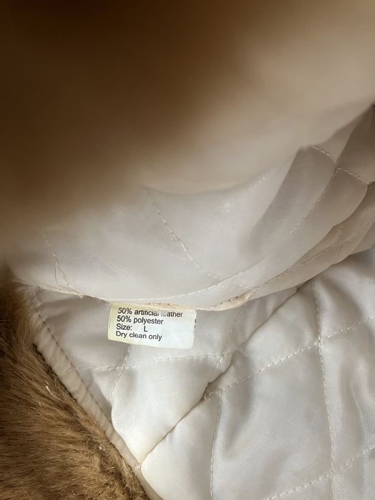 căciulă din piele artificială (mărimea L) pentru bărbați