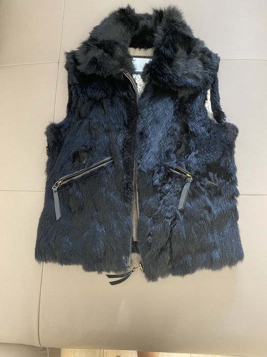 Vesta de blana naturala