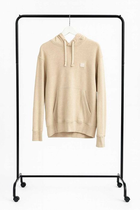 Худи Acne Studios бежевое oversize унисекс, размер S/M
