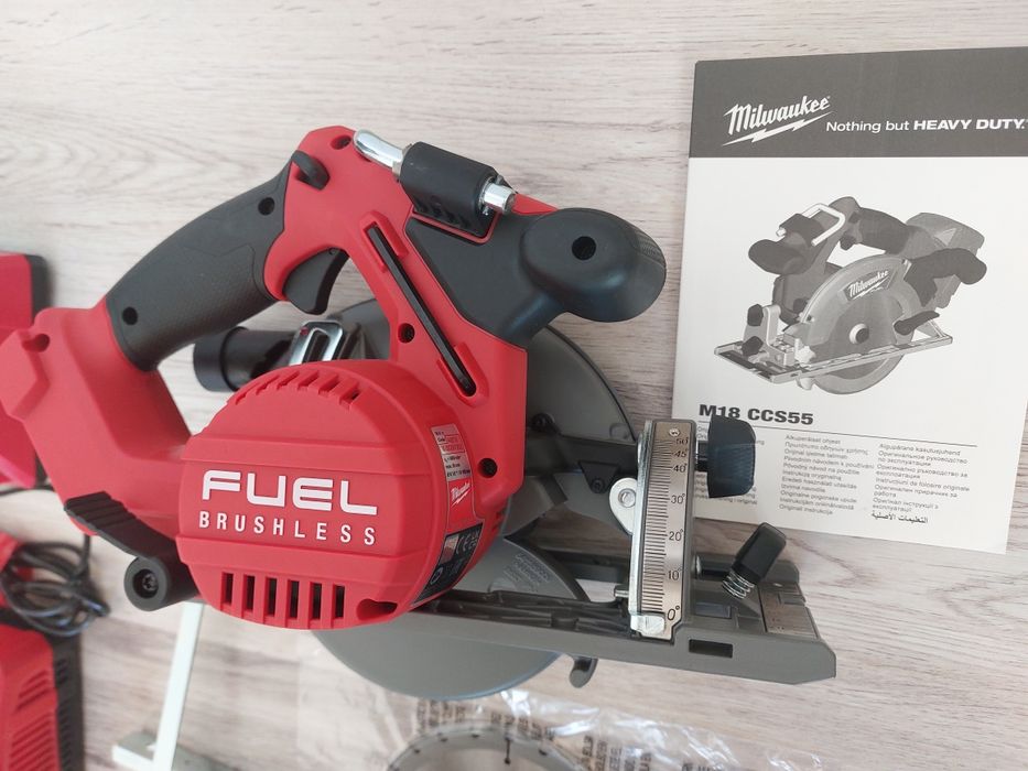 Fierastrau circular mana milwaukee m18 CCS55, nou, taie 5.5 cm