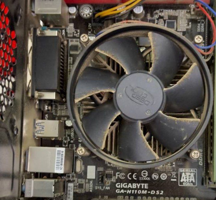 Gigabyte h110+Core i3 7100