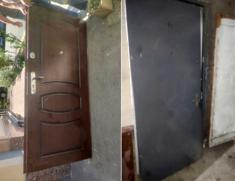 Eshik. Дверь входная металлическая. Dver.