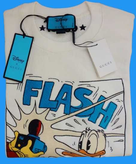 Нов мъжки Gucci x Disney Donald Duck  Суитчър S;M;L;XL;XXL