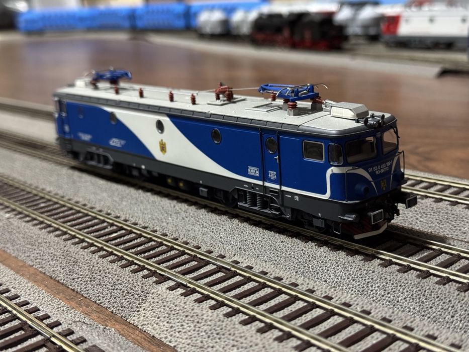 Locomotiva electrica 0-60 EA Amintiri Feroviare PUMA ho/h0 1/87