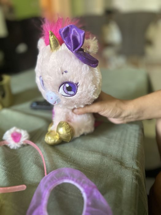 Плюшена играчка Shimmer Stars - Еднорог Блясъчка, с аксесоари