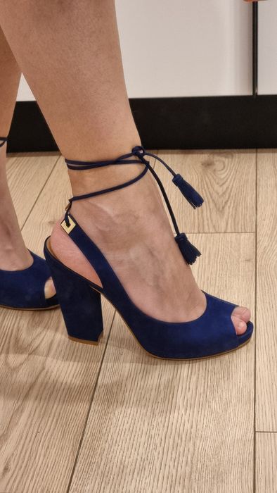 Sandale cu toc piele Il Passo