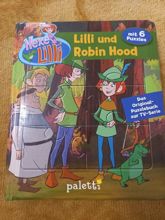 Carte cu puzzle limba germana