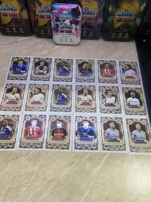 Футболни карти мач аттак Match attax 25/26