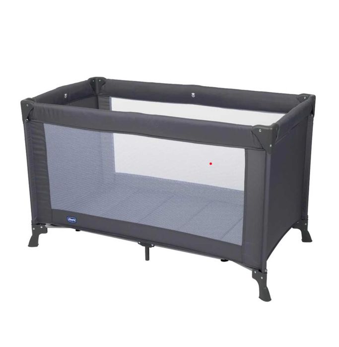 Pătuț pliant copii Chicco Good Night Graphite – folosit o singură dată