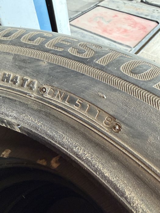 225/55/19 BRIDGESTONE 4бр. 6мм