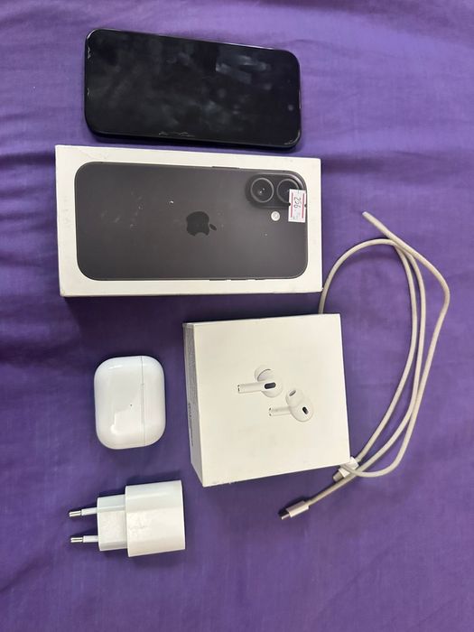 Айфон 16 + Air Pods  pro (2n generation)