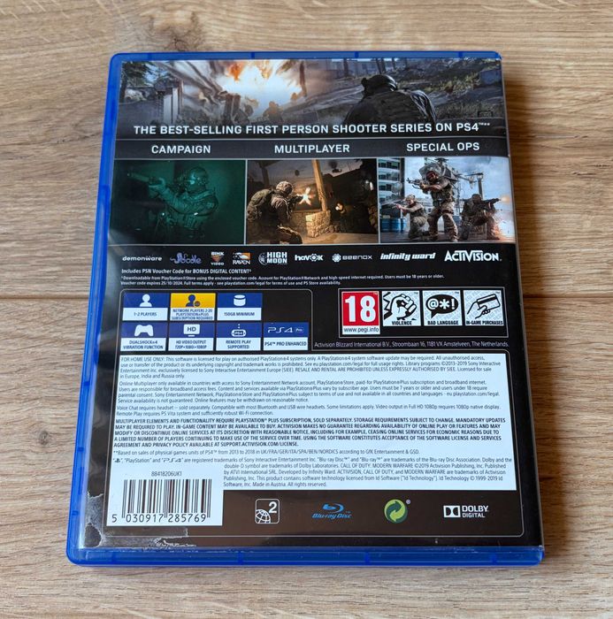 Call of Duty: Modern Warfare PS4 PlayStation 4