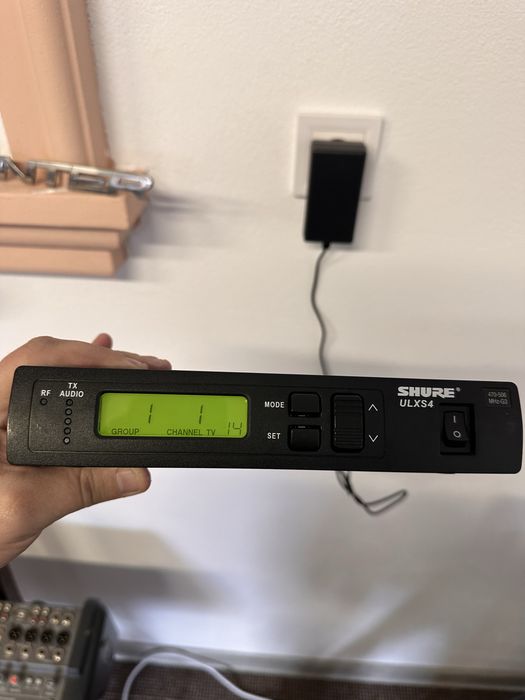Vand Shure ULX P4 S cu sm 58 plus body pack instrument