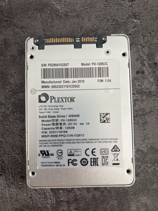 SSD диски 128, 256 gb