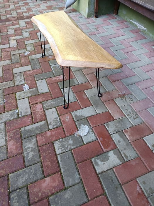 Masa cafea stejar și paltin