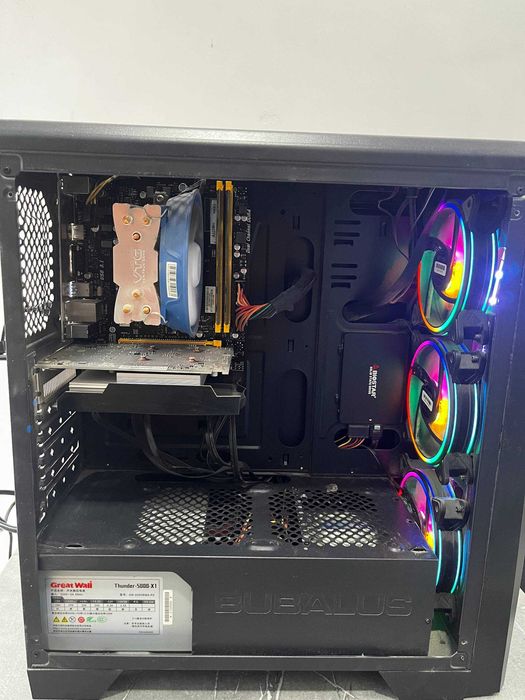 Средне Игровой Компьютер Ryzen 5 / Rx560 4Gb / 27 LG Монитор