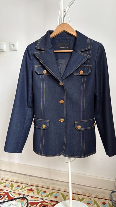 Пиджак джинса новый