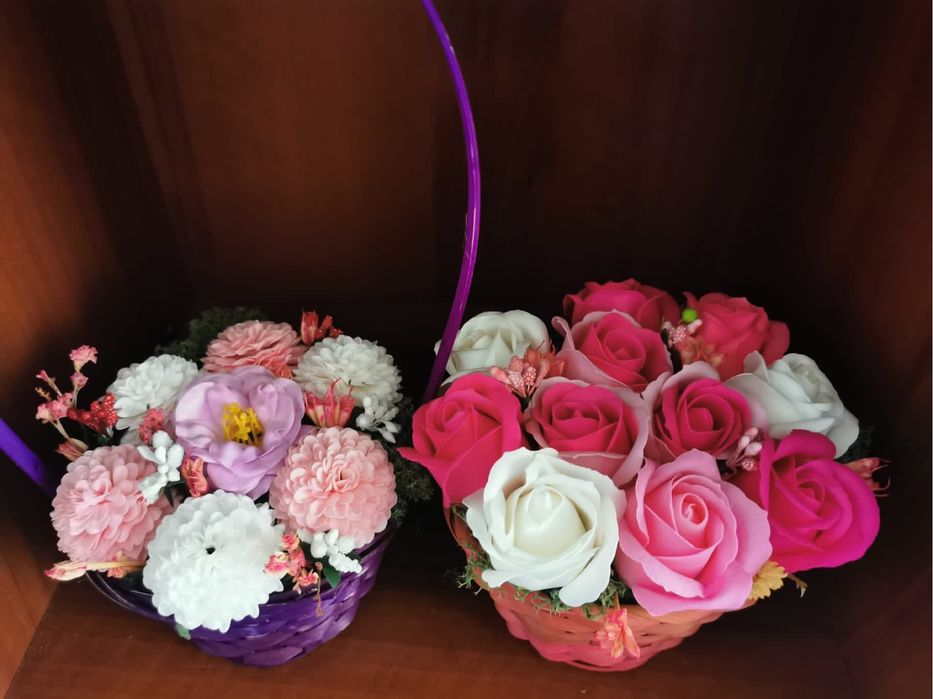 Cosulete flori sapuncu licheni stabilizati