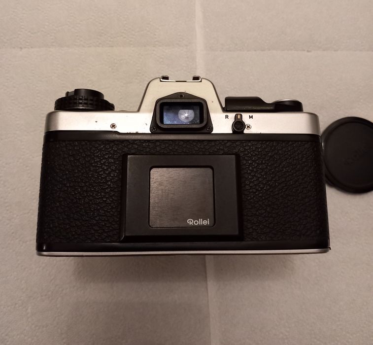 Aparat foto film Rolleiflex SL 35 E + obiectiv Rolleinar 55mm f/1.4