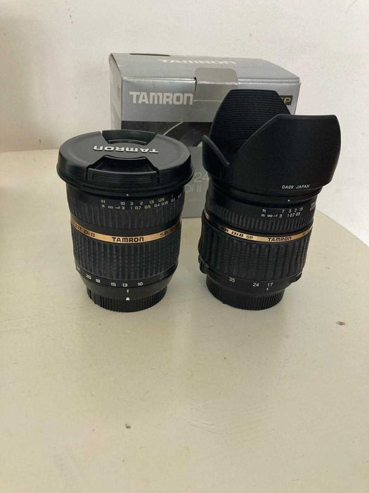 Vand doua obiective foto profesionale  Tamron 10-24mm f3.5-4.5 si Tamron 17-50 mm F/2.8 stare excelenta