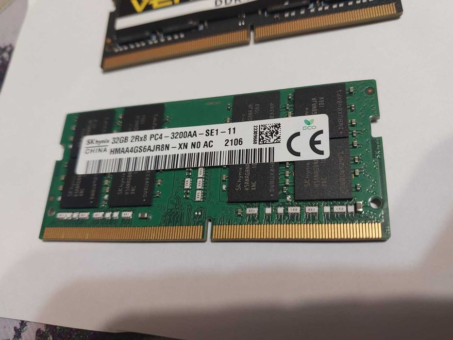 32GB 3200Mhz CL22 - DDR4 Ram памет (SO-DIMM, за лаптоп)
