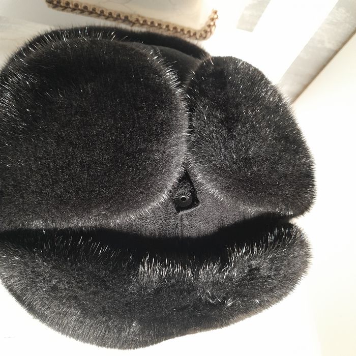 Шапка ушанка  норка мужская