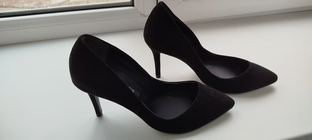 Туфли замшевые классические