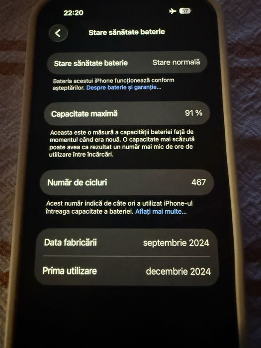 Iphone 16 256 GB Black Full Box