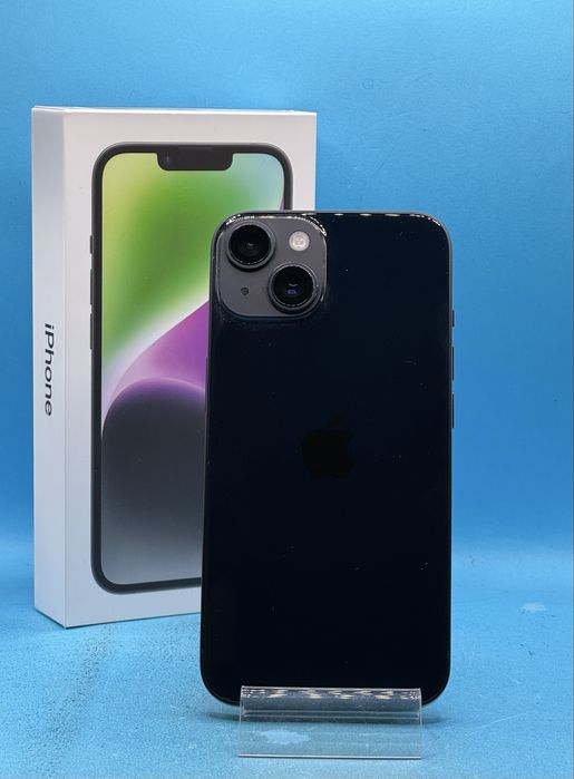 ГАРАНЦИОНЕН!!! Apple iPhone 14, 128GB, 6GB RAM, 5G, Midnight