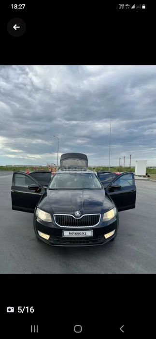 Автомобиль шкода октавио А7
