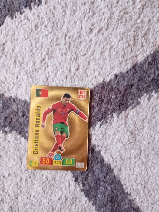 Cartonaș cu cristiano ronaldo de la Portugalia numai bun de colecție