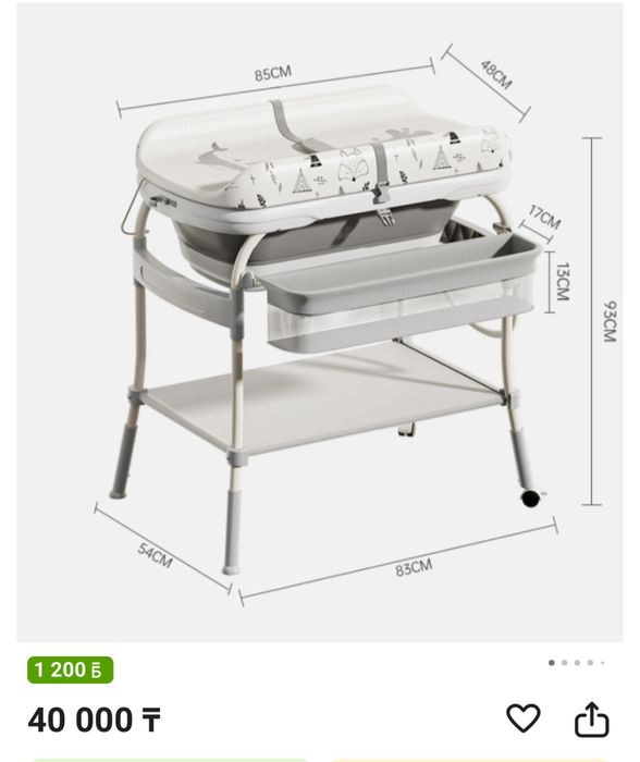 Продам детскую ванночку, в отличном состоянии