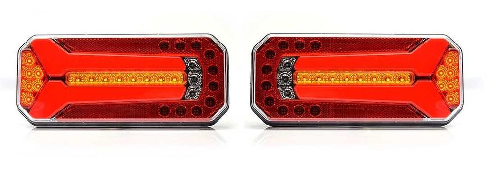 К-кт LED ЛЕД Светодиодни Стопове, Стоп Е-Мark Неон Ефект 12V-24V