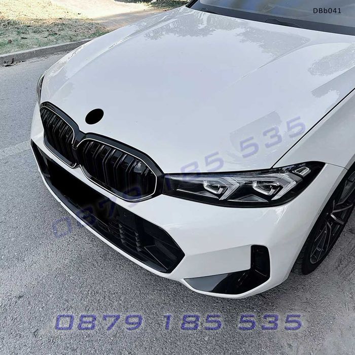 Светещи LED тунинг бъбреци за BMW 3 G20 G21 LCI 2023+ черен гланц DBb041 лед решештки бмв г20
