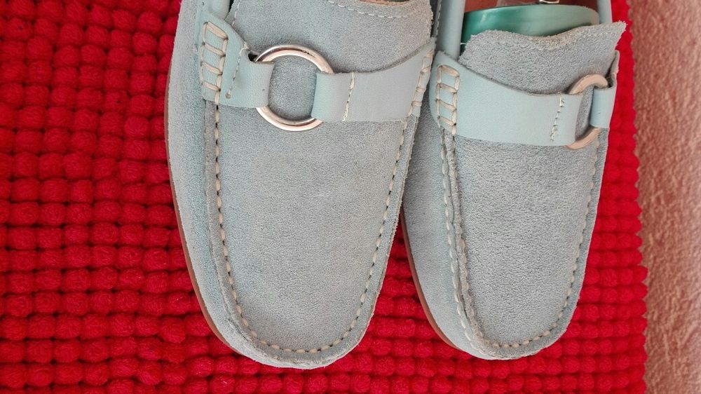 Mocasini Janet.D piele întoarsă nr 36
