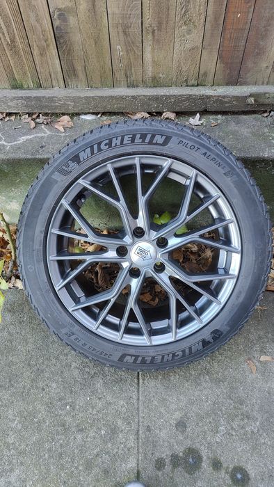 Set 4 Jante Aliaj + anvelope  iarna VW, Audi, Skoda, Seat, Mercedes