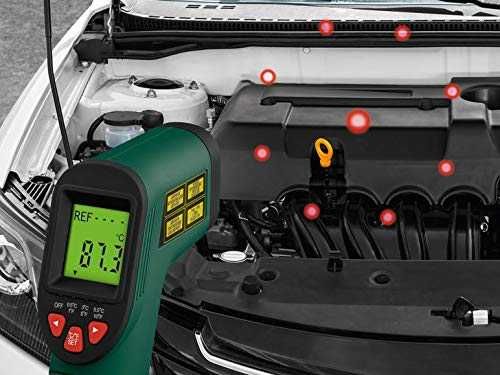 Termometru pistol digital cu infraroșu cu laser