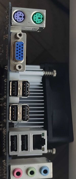 Материнская плата Н61 LGA1155+проц+кулер