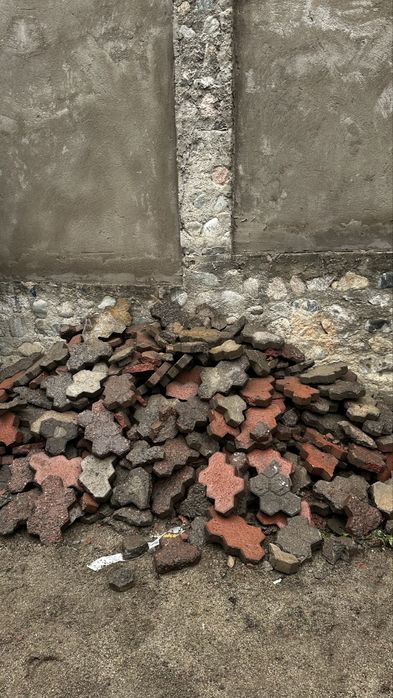 Брусчатка бу 90кв.м