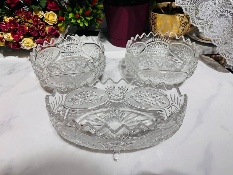 Продам посуду хрусталь,времен Ссср.