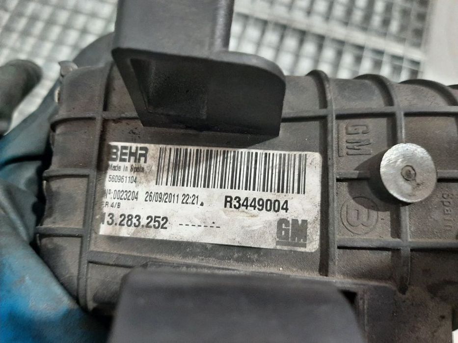 intercooler 1.3 cdti  opel meriva b 13283252