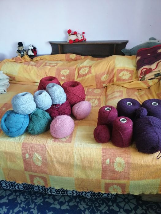 Fir lână Urzeala cuverturi împletit