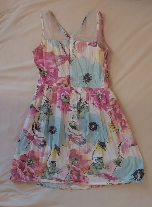 Къса рокля на цветя