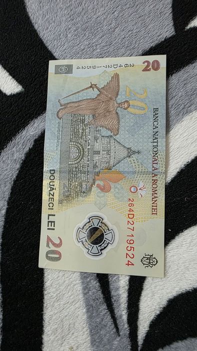 Vând bancnote românești de 20 lei.